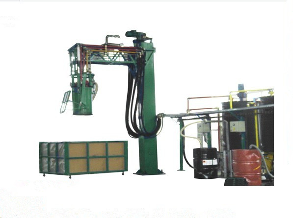 semi-automatic foaming machine