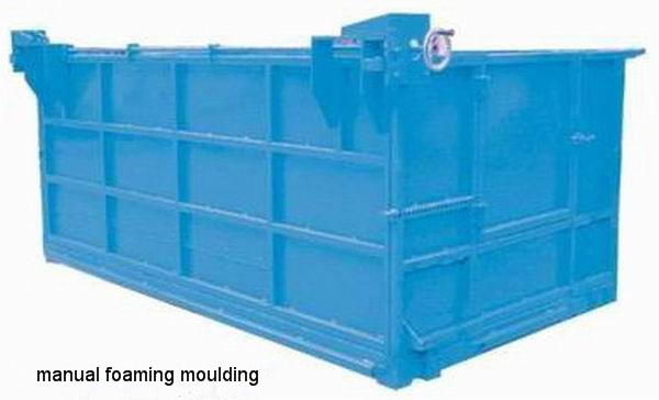 manual and automatic pneumatic foaming moulding